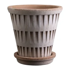 Pantheon raw pot, Pink, Ø14 cm