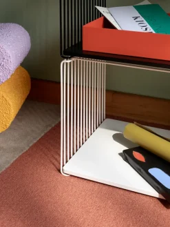 Panton Wire Extended shelf 70x34,8x34,8 cm, Black