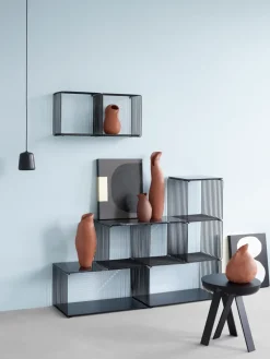 Panton Wire Extended shelf 70x34,8x34,8 cm, Black