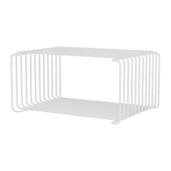 Panton Wire Half Height shelf 34.8x17.2x25.7 cm, Snow