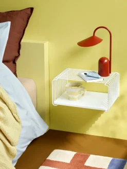 Panton Wire shelf 33x25,7 cm, New white