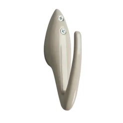 Papa clothes hook, beige-grey