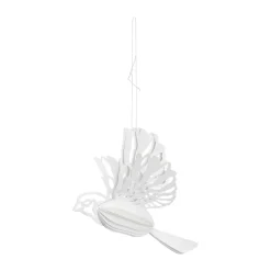 Paper bird decoration hanging 2-pack, Natural