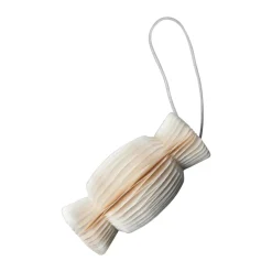 Paper Candy Christmas decoration, White