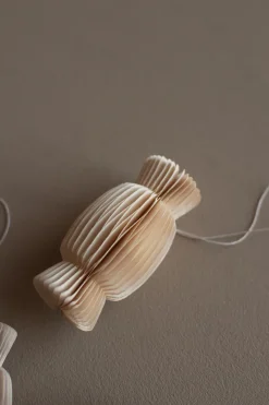 Paper Candy Christmas decoration, White