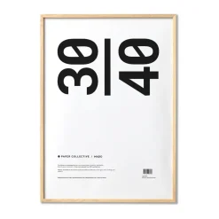 Paper Collective frame plexiglass-ash, 30x40 cm