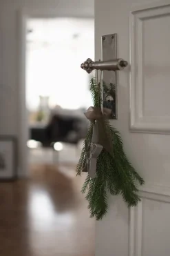 Paper star Christmas decoration 13 cm, Mole
