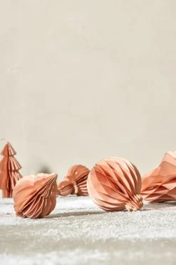 Pappia Christmas tree decoration 13 cm, Rose