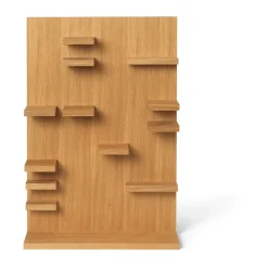 Parade wall-mounted shelf 60 cm, Oiled oak