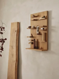 Parade wall-mounted shelf 60 cm, Oiled oak