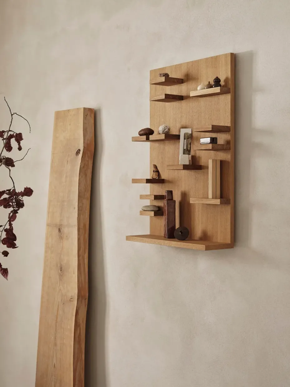 Parade wall-mounted shelf 60 cm, Oiled oak