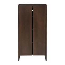 Parcel cabinet, Dark stained oak, 55x30x110 cm