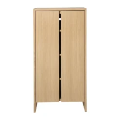 Parcel cabinet, Natural oak, 55x30x110 cm