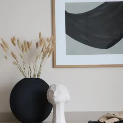 Pastille vase 20 cm, Black