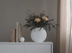 Pastille vase 20 cm, White