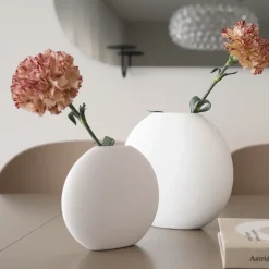 Pastille vase 20 cm, White