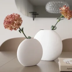 Pastille vase 15 cm, white
