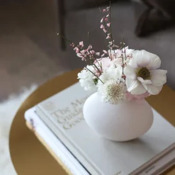 Pastille vase 15 cm, white