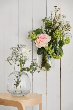 Pebble vase clear, large Ø28 cm