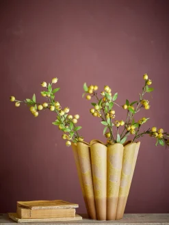 Penn vase 25.5x29 cm, Yellow