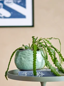 Pennie flower pot 16.5x11x13 cm, Green