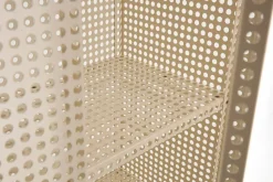 Perforated Cabinet cabinet large, Eggshell