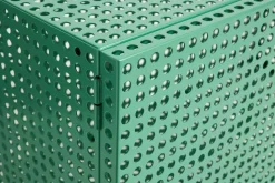 Perforated Cabinet skåp small, Soft jade