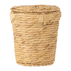 Peri storage box with lid, Water hyacinth