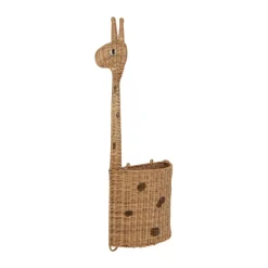Philine hanging storage basket 90 cm, Nature giraffe