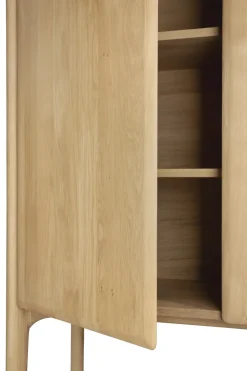 PI cabinet, Oak – 2 doors, 110 cm