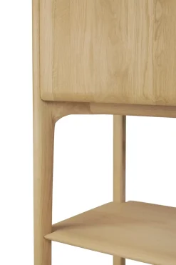 PI cabinet, Oak – 2 doors, 110 cm