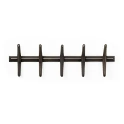 PI clothes hanger 70 cm, Dark brown stained mahogany