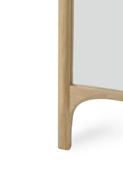 PI floor mirror, Oak, 190 cm
