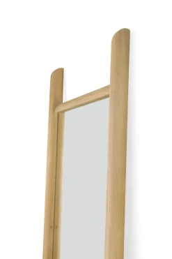 PI floor mirror, Oak, 200 cm