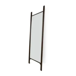 PI floor mirror 80x200 cm, Dark brown stained mahogany