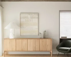 PI Sideboard, Oak, 4 doors