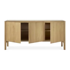 PI Sideboard, Oak, 3 doors
