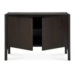PI Sideboard, Teak dark brown, 2 doors