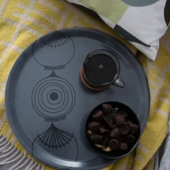 Picknick Elements tray onion Ø38, dark grey