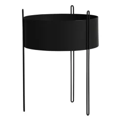 Pidestall flowerpot large Ø40 cm, Black