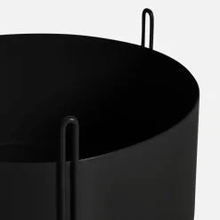 Pidestall flowerpot large Ø40 cm, Black