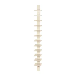 Pilaster wall shelf, Eggshell high gloss
