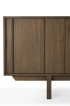 Pillar sideboard, Wild brown teak, 169 cm