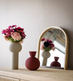 Pillar vase 24 cm, Sand
