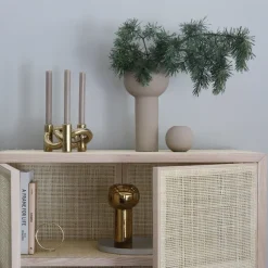 Pillar vase 32 cm, Sand