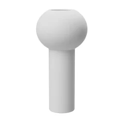 Pillar vase 24 cm, White
