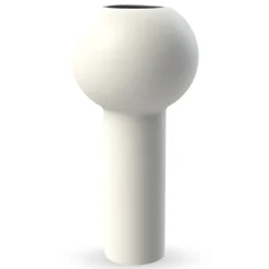 Pillar vase 32 cm, White