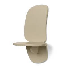 Pilu wall shelf 40 cm, Cashmere