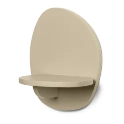 Pilu wall shelf 25 cm, Cashmere
