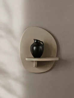 Pilu wall shelf 25 cm, Cashmere